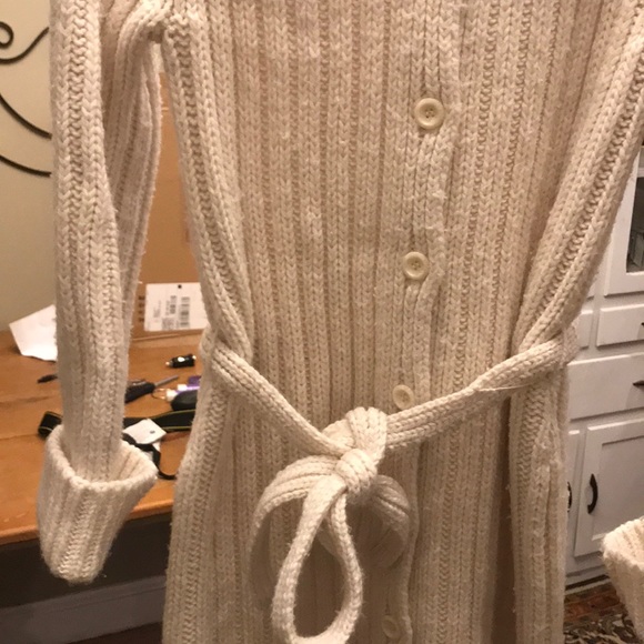 Express long button up wool cardigan - Picture 6 of 6